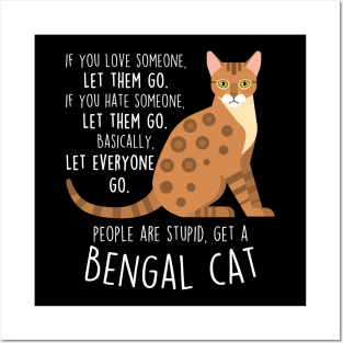 Get a Bengal Cat Posters and Art